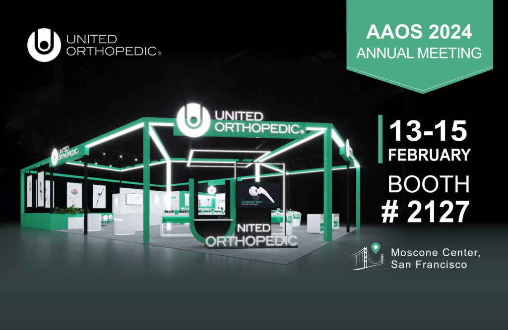 Newsletter Jan USA United Orthopedic Corporation Hip And Knee   2024 AAOS Invitation 1024x666 